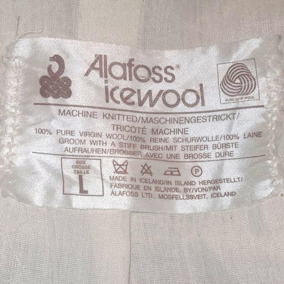 Vintage Alafoss Icewool Wool Jacket - Picture 10 of 12